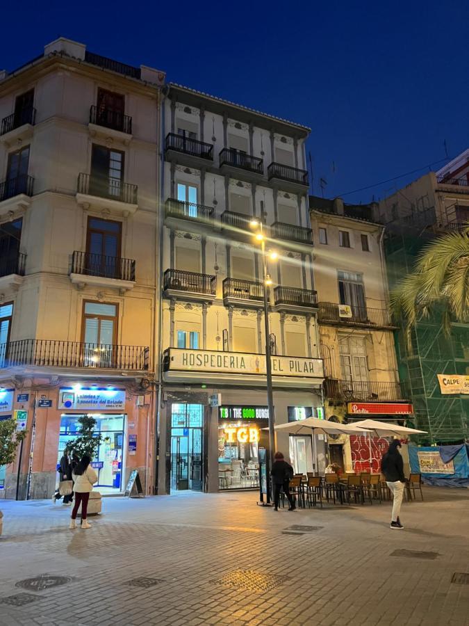 Hotel Hospederia Del Pilar Valencia Exterior foto